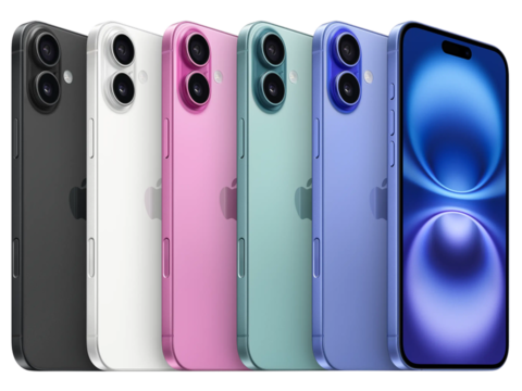 Apple iPhone 16 official product image