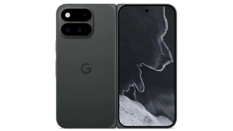 Google Pixel 11 Pro Fold in Obsidian official product image