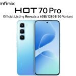 Infinix Hot 70 Pro 5G official product image