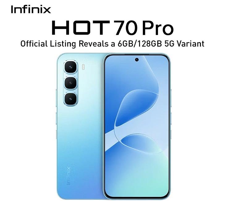Infinix Hot 70 Pro 5G