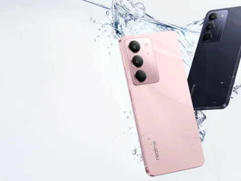 realme C75x official product image
