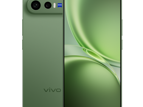vivo X300 FE official product image in Urban Olive