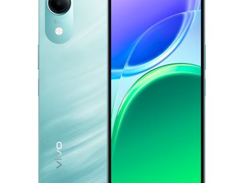 vivo Y05e official product image in Teal