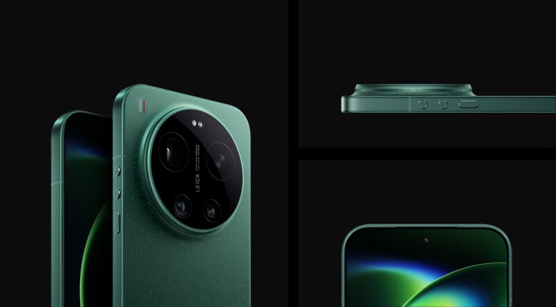 Xiaomi 17 Ultra official product image in green