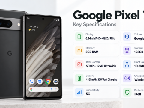 Google Pixel 7 Key Specifications and Pric in Pakistan